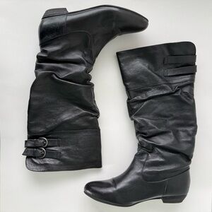 Steve Madden Kadey Boots Black Sz 8